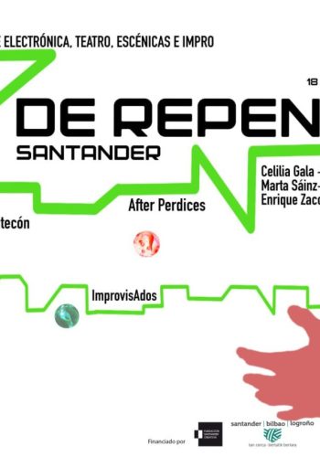 Cartel De Repente- Santander-Tan Cerca 2023