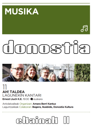 ahots hutsez donostia
